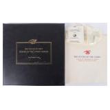 50 STATES OF THE UNION STERLING SILVER MEDAL SET