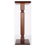 BOMBAY COMPANY MAHOGANY PEDESTAL PLANT STAND