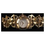 GENUINE GUCCI GOLD-TONE 6400L LADIES WRISTWATCH