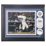 NYY AARON JUDGE ROOKIE RECORD LIMITED PHOTOGRAPH