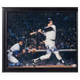 NYY GRAIG NETTLES AUTOGRAPHED FRAMED PHOTO COA