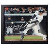 NYY MARK TEIXEIRA AUTOGRAPHED FRAMED PHOTO COA