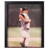 NYY ANDY PETTITTE AUTOGRAPHED FRAMED PHOTO