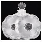 DEUX FLEURES LALIQUE PERFUME BOTTLE LIMITED RUN