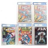 D.C. & AMALGAM COLLECTIBLE GRADED COMIC BOOKS