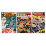 DETECTIVE COMICS 315, 354, & 367 BATMAN SILVER AGE