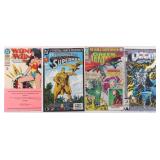 AUTOGRAPHED DC COLLECTIBLE COMIC BOOKS - (4)
