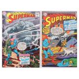 SILVER AGE SUPERMAN ISSUE # 189 AND 216