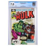 INCREDIBLE HULK #271 1ST APP ROCKET RACCOON CGC 7