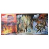 STAR WARS 1980 VALLEJO COCA COLA POSTERS FULL SET