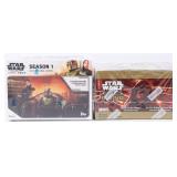 STAR WARS SITH RISING TCG & BOOK OF BOBA  FETT TC