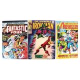 IRON MAN #5, AVENGERS #100, & FANTASTIC FOUR #155
