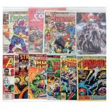VINTAGE MARVEL COMICS KEY ISSUE COLLECTION (10)