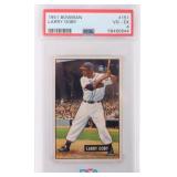 1951 BOWMAN LARRY DOBY #151 BASEBALL CARD PSA 4