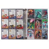 1992/93 MARVEL MASTERPIECES BASE SETS W/ 4 ETCHES