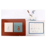 ANIMATION CELLS AND PRINTS LOT BUGS BUNNY DON DUCK