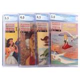 CLASSICS ILLUSTRATED JR CGC GRADED 4.0 - 5.5 (4)
