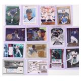 ASSORTED LIMITED NUMBER/ AUTO BASEBALL CARDS -(14)