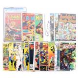 ASSORTED BRONZE/ MODERN AGE COMICS - (18)
