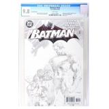 BATMAN JEPH LOEB JIM LEE #612 CGC 9.8 SKETCH COVER
