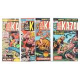 KA-ZAR (1972) #2, #11, #12 & #14 HIGH GRADE COMICS
