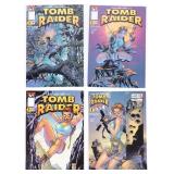 LARA CROFT AS THE TOMB RAIDER COMICS LOT OF 4