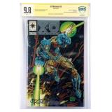 X-0 MANOWAR #0 SIGNED QUESADA & PALMIOTTI CBCS 9.8