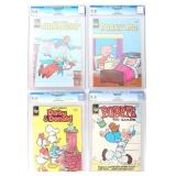 DISNEY, PORKY PIG, POPEYE COMICS LOT CGC GRADED
