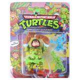 TMNT SERGEANT BANANAS UNPUNCHED SEALED PACKAGE