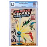 JUSTICE LEAGUE OF AMERICA #12 1ST DR. LIGHT CGC 5