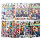MS. MARVEL V. 1 LOT  OF 24 COMICS 1976-1978
