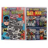 BATMAN #185 & 198 GIANT ISSUES SILVER AGE HIGH GR