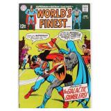 WORLD'S FINEST #185 BATMAN VS SUPERMAN BATTLE