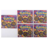 HASBRO POKEMON BATTLING COIN GAME 3-COIN SETS