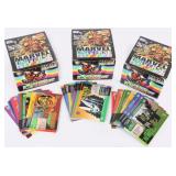 MARVEL UNIVERSE TRADING CARDS SERIES 4 THREE BOXES