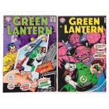 GREEN LANTERN #54 & 56 DC COMICS 1967