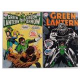 GREEN LANTERN #58 & 78 DC COMICS 1968