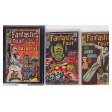 FANTASTIC FOUR 48, 49, 50 GALACTUS SILVER SURFER