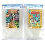 ADVENTURE COMICS #502 & 503 CGC 9.0 DC COMICS