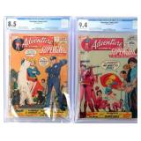 ADVENTURE COMICS 417 (CGC 9.4) & 419 (CGC 8.5) DC