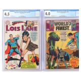SUPERMAN THEMED DC COMICS SILVER AGE LOT OF 2
