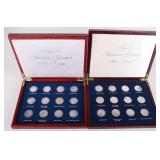 'A TRIBUTE TO U.S. GREATEST SILVER COINS' SETS-(2)