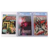 MARVEL COMICS TRIO COLLECTION RAW & CGC