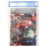 DW TRANSFORMERS GEN 1 #1 CGC 9.8 -  FOIL COVER