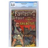 FANTASTIC FOUR #48 1ST SIL. SURFER & GAL. CGC 3.5