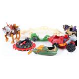 MOTU ACTION FIGURES/ VEHICLES - WIND RAIDER & MORE