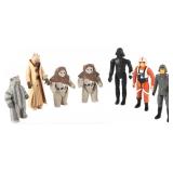 ASSORTED 1977-1985 STAR WARS ACTION FIGURES - (7)