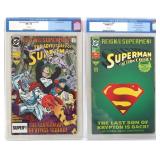 ACTION COMICS #687 & ADVENTURES OF SUPERMAN #504