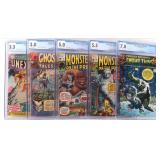 SCI-FI HORROR COMICS CGC GRADED 3.0 - 7.0 (5)