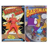 RADIOACTIVE MAN #1 & BARTMAN #1 SIMPSONS PARODY NM